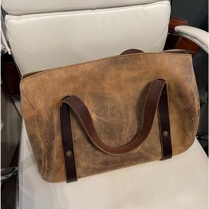 Go Forth Goods - custom William Duffel in beautiful leather